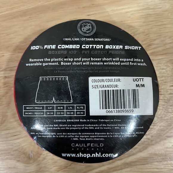 NHL | Ottawa Senators Boxer Shorts - Picture 2 of 3